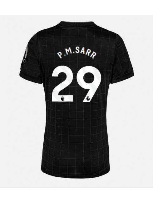 Ženski Nogometna dresi replika Tottenham Hotspur Pape Matar Sarr #29 Gostujoči 2025-26 Kratek rokav Ženski Nogometna dresi replika Tottenham Hotspur Pape Matar Sarr #29 Gostujoči 2025-26 Kratek rokav